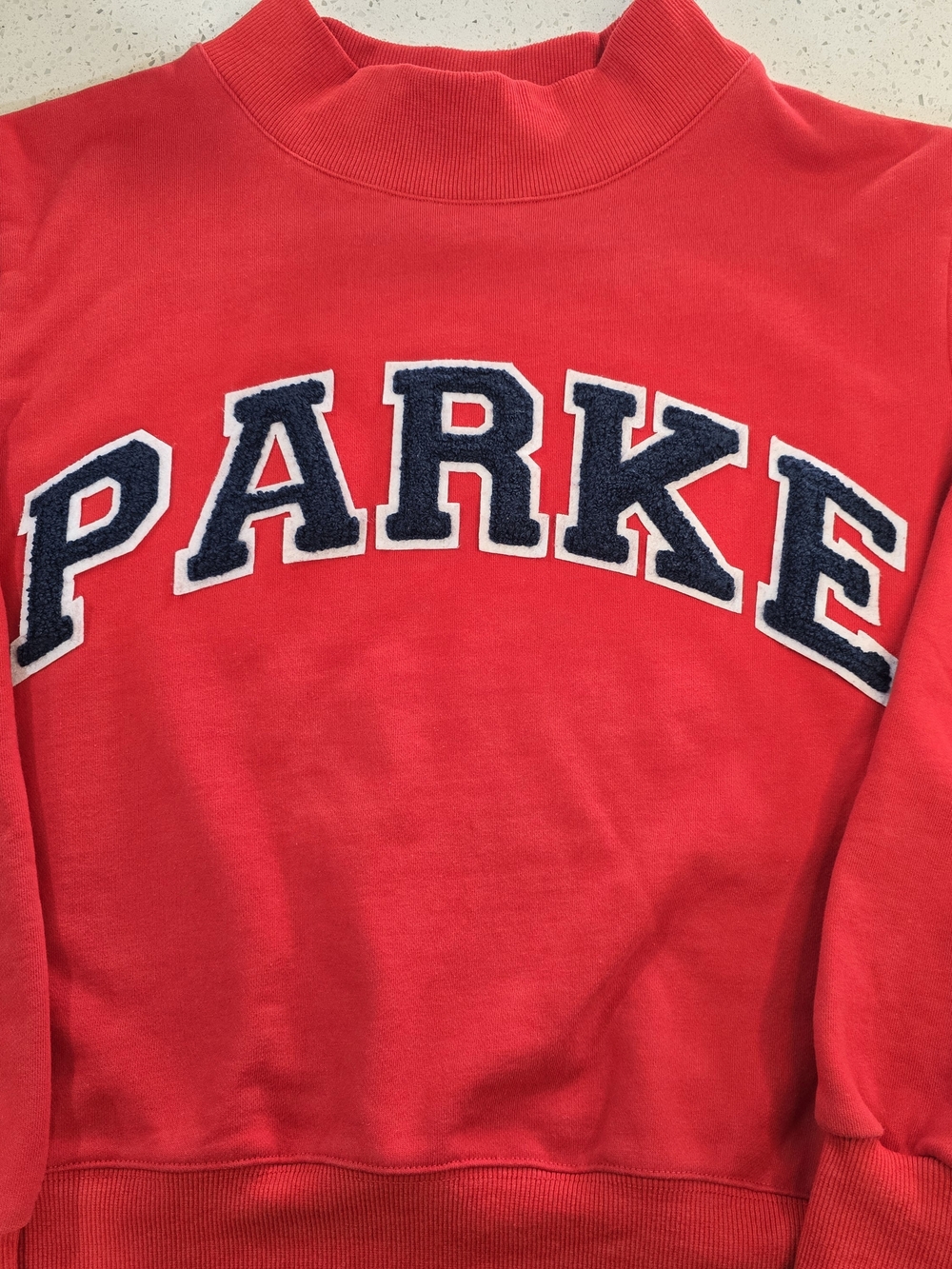 Parke Varsity Mockneck
